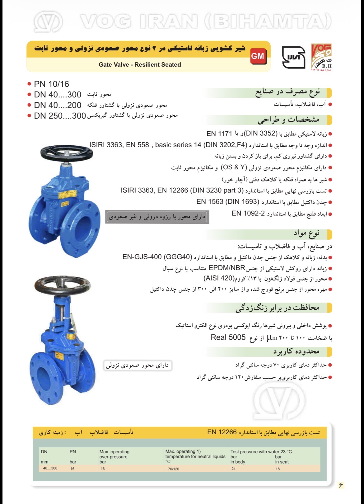 صفحه اول کاتالوگ شیر کشویی زبانه لاستیکی وگ ایران کاتالوگ شیر کشویی زبانه لاستیکی محور صعودی-نزولی وگ ایران بیهمتا - صفحه معرفی و مشخصات فنی