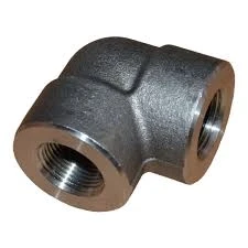 90° Threaded Elbow Class 2000 A105 Taiwan