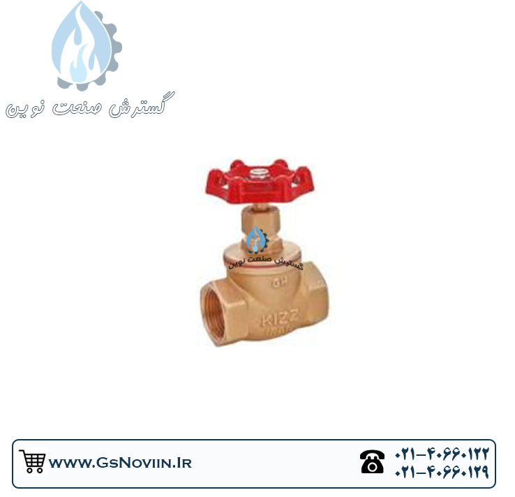 شیر سوزنی برنجی برند کیز ایران برای کنترل دقیق جریان سیال در خطوط آب و گاز صنعتی و خانگی