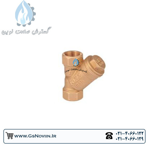 شیر صافی برنجی برند کیز ایران برای فیلتراسیون و جلوگیری از ورود ذرات به خطوط آب و گاز