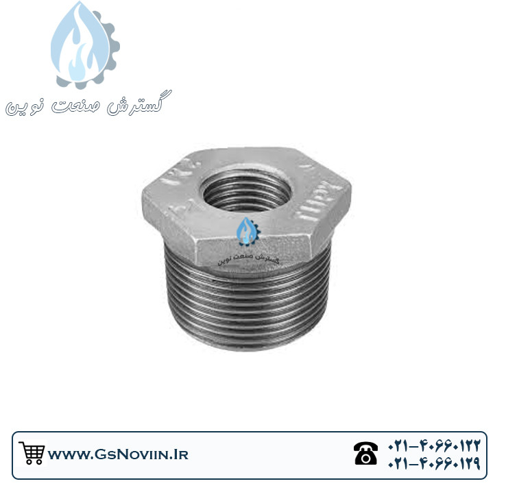 تبدیل گالوانیزه توپی برزیل مقاوم و باکیفیت برای لولهکشی