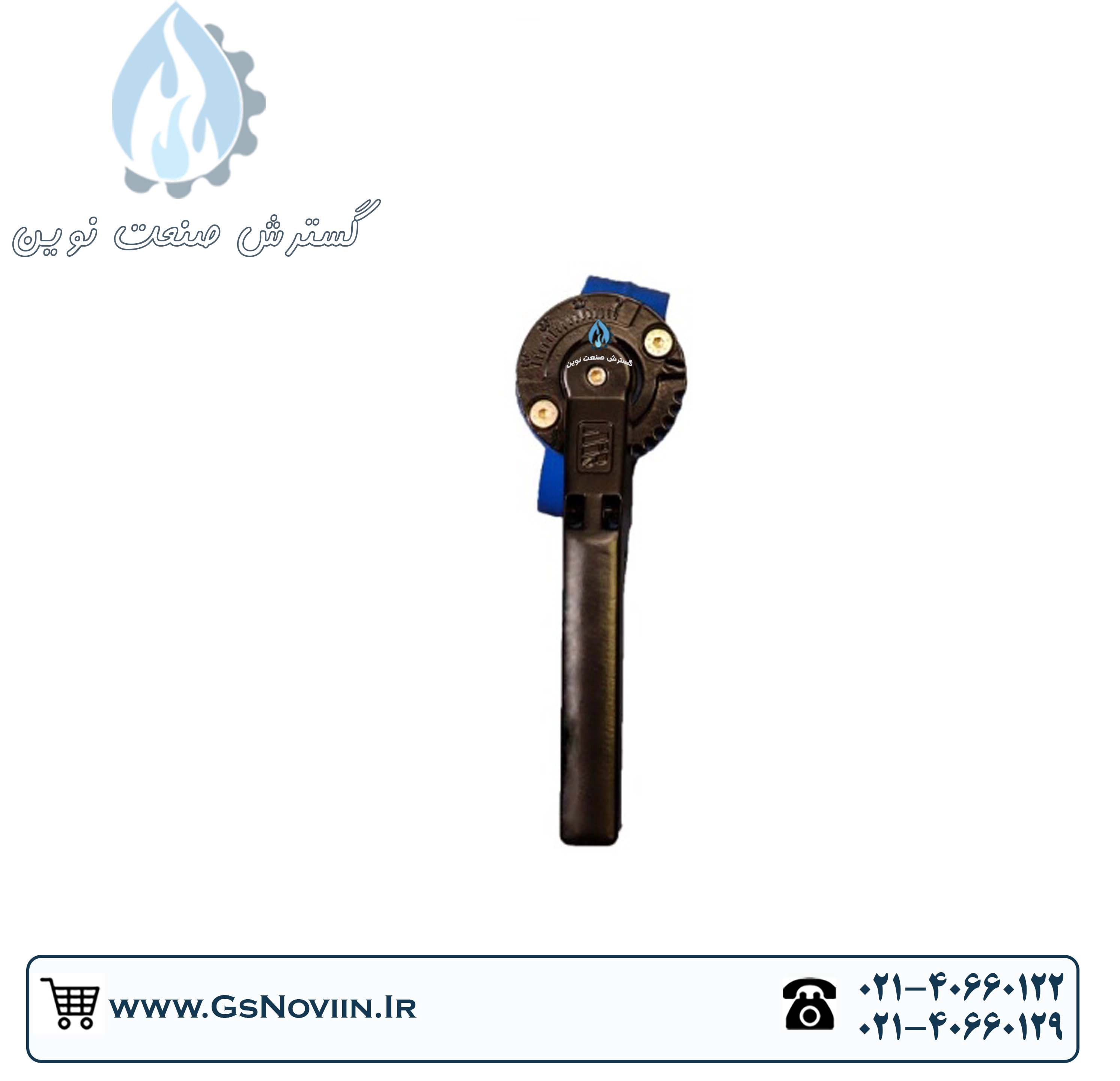 شیر پروانه‌ای PN16 با دیسک استیل و اهرم دستی برند میراب مناسب خطوط صنعتی و آب‌رسانی