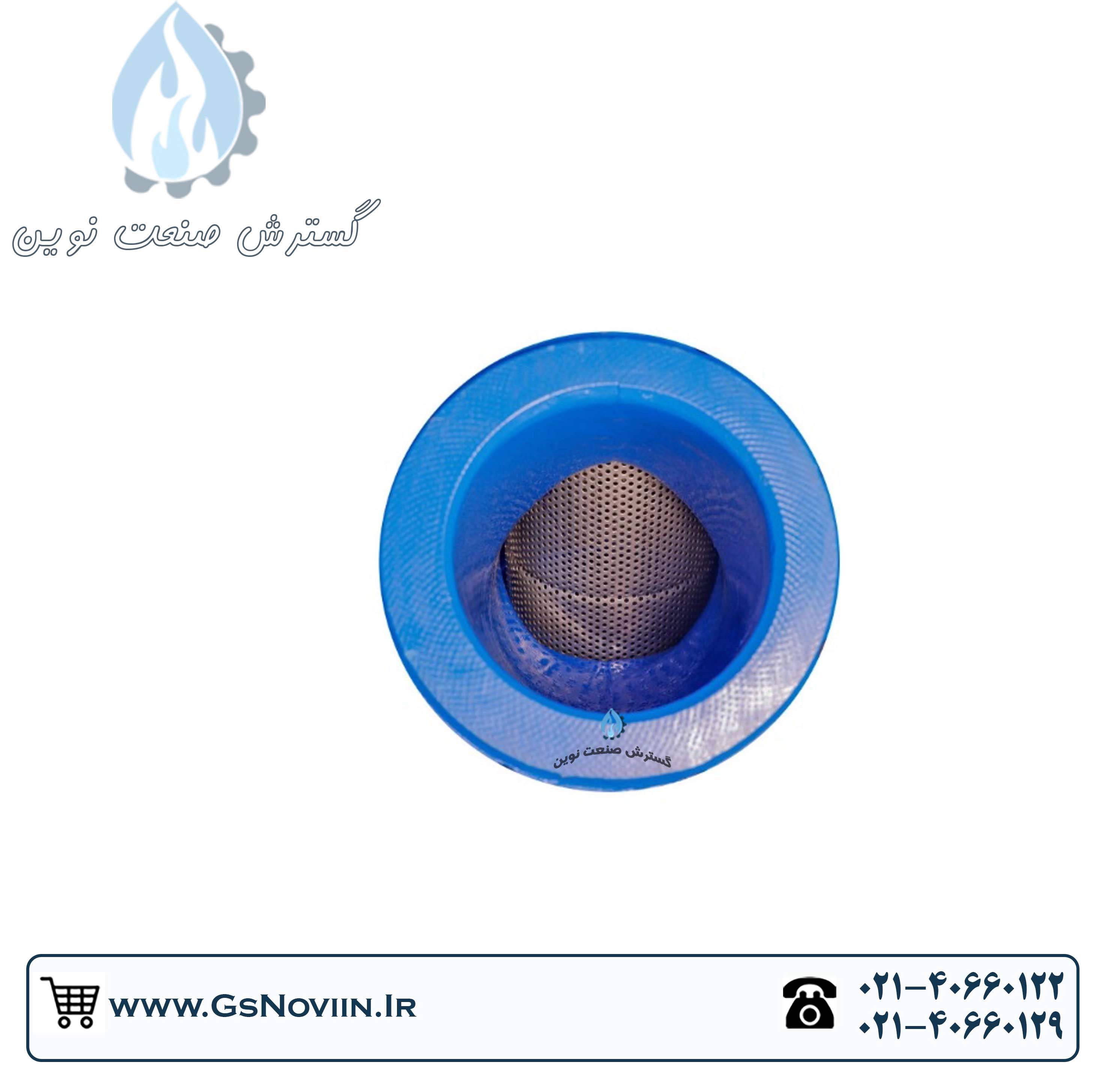 شیر صافی Y شکل PN16 میراب با بدنه چدنی و توری استیل مناسب حذف ذرات معلق از آب
