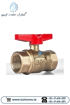 شیر گازی دسته خروسکی نگین با فشار PSI400 مناسب مصارف صنعتی و ساختمانی