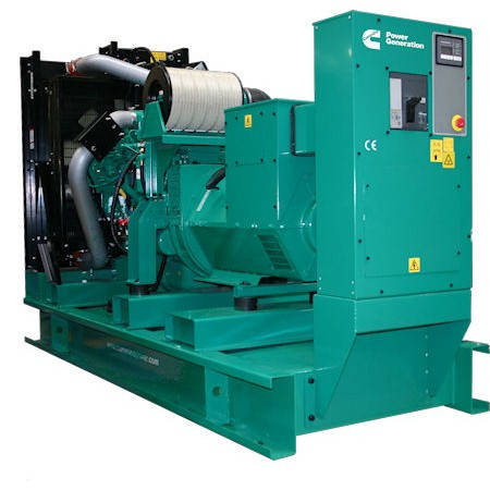 دیزل ژنراتور صنعتی کامینز پاور مدل C450D5 با کوپله فابریک و کانوپی سایلنت