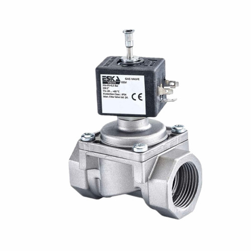 شیر برقی ۱/۲ اینچ برند ESKA با عملکرد دقیق و قابل اعتماد برای کنترل جریان آب و مایعات صنعتی