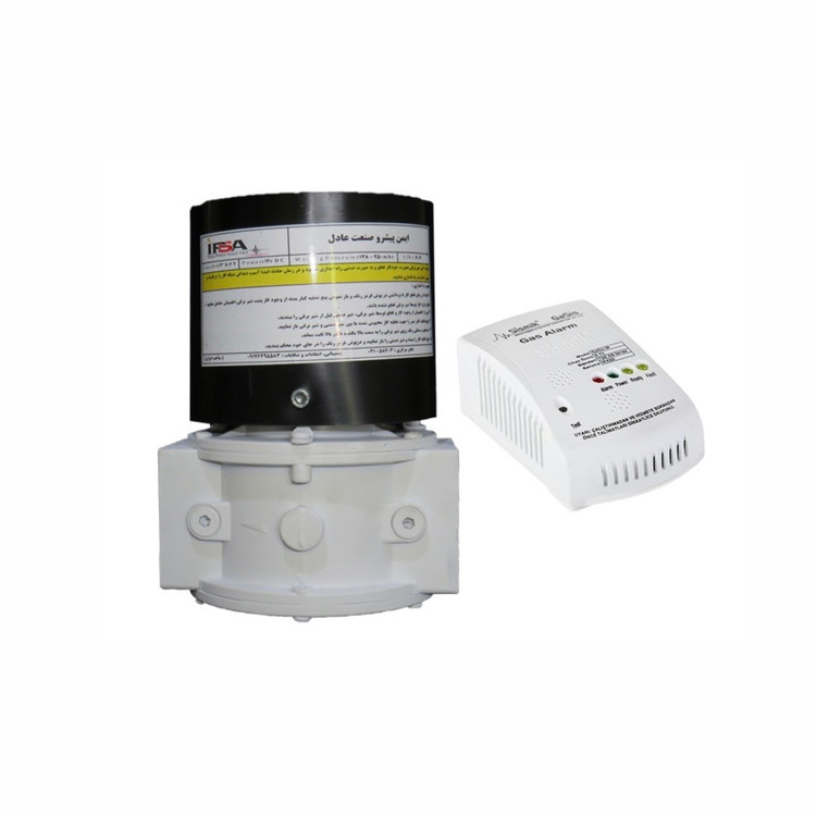 سیستم قطع اتوماتیک گاز حساس به نشت گاز دندهای ایمن پیشرو صنعت عادل برای ایمنی خطوط گاز خانگی و صنعتی