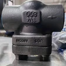 شیر یکطرفه کلاس ۸۰۰ سوپاپی فولادی رزوه‌ای A105 NPT (LIFT)