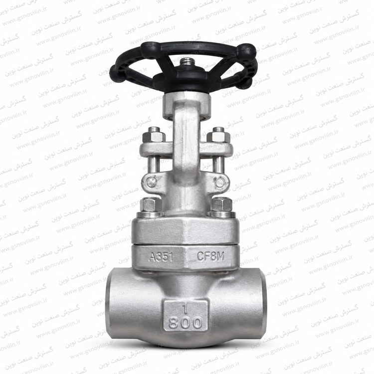 شیرفلکه سوزنی استنلس استیل 316 ASTM A182 F316 جوشی Socket Weld کلاس 800 مناسب کنترل دقیق جریان در خطوط بخار، آب دریا، مواد شیمیایی، نفت، گاز و سیالات صنعتی فشار بالا