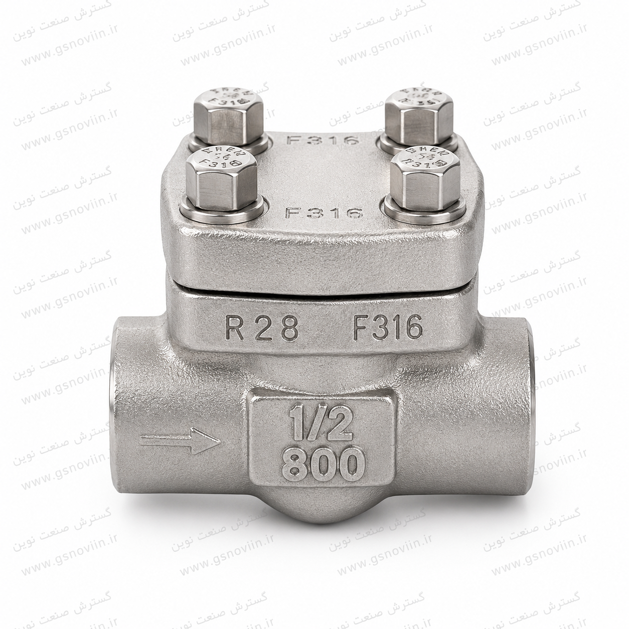 شیر خودکار استنلس استیل 304 جوشی Socket Weld (SW) کلاس 800 ASTM A182 F304