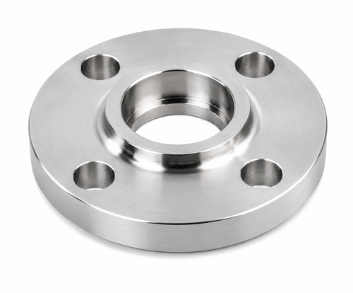 فلنج ساکت ولد استیل 304 (Socket Weld) کلاس 150 RF SCH40 | ASTM A182 F304